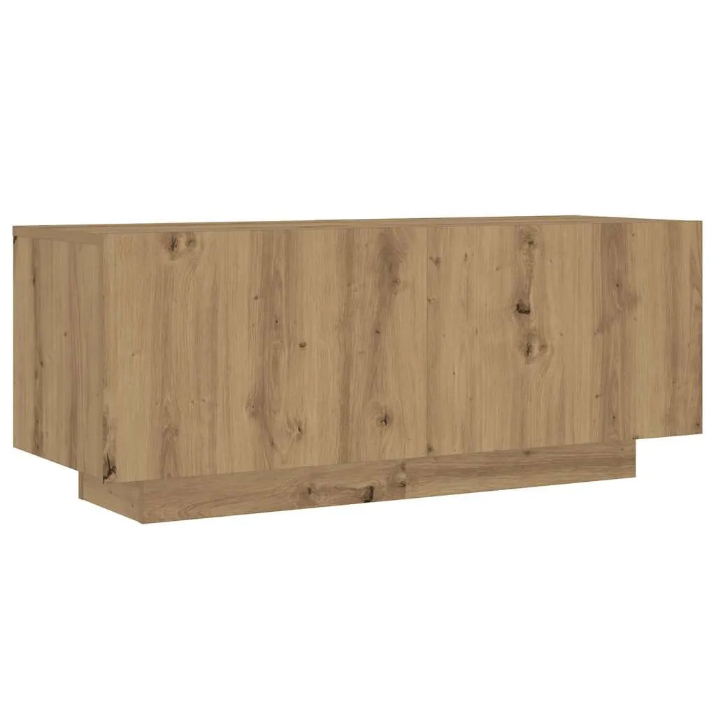 Meuble TV avec Lumière LED Effet Chêne - 300 cm-Mon Meuble TV-Chêne artisanal-8