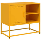 Meuble TV Bas avec Rangement en Acier Anthracite - 100,5 cm-Mon Meuble TV-Noir-1-2