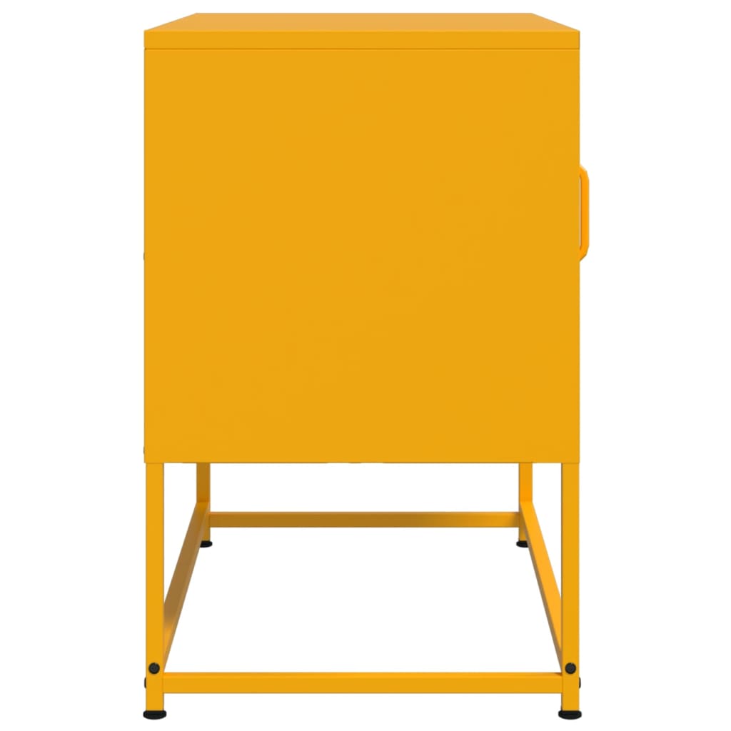 Meuble TV Bas avec Rangement en Acier Anthracite - 100,5 cm-Mon Meuble TV-Noir-1-7