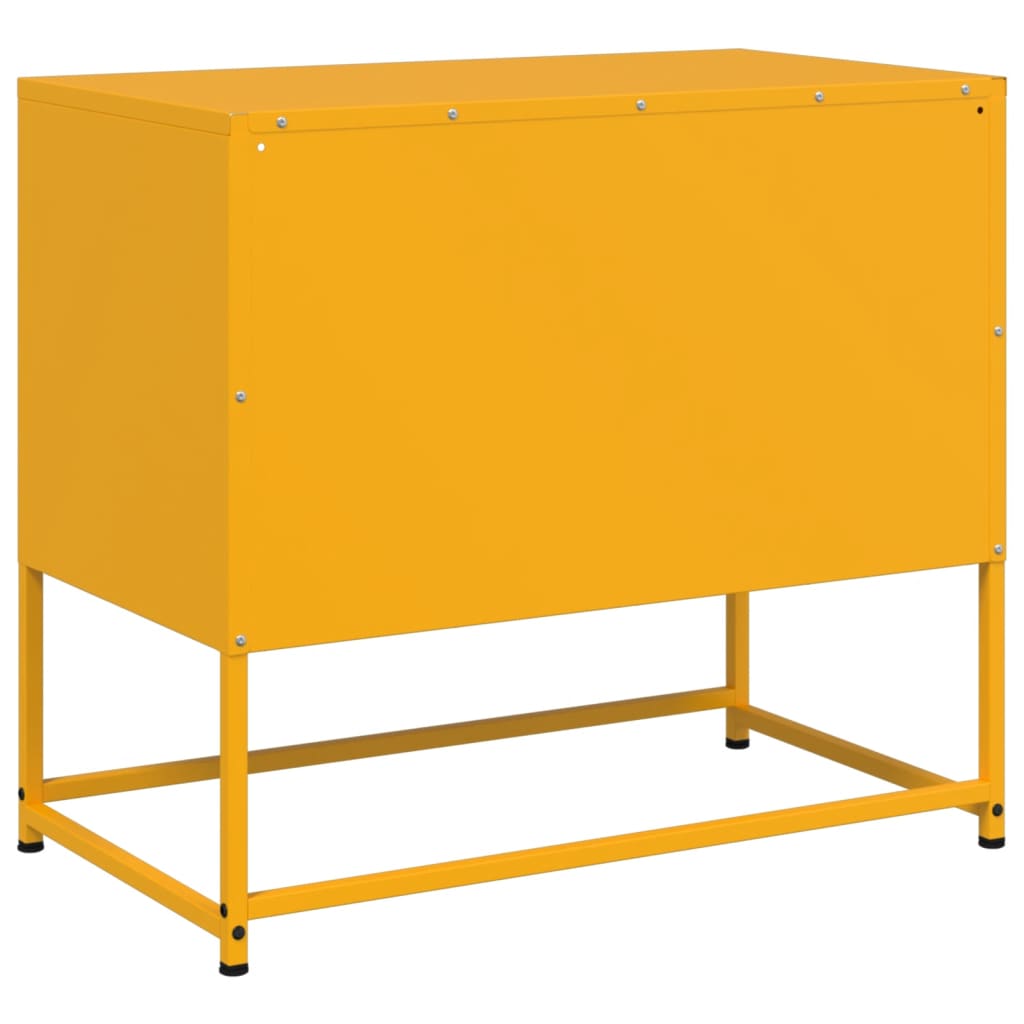 Meuble TV Bas avec Rangement en Acier Anthracite - 100,5 cm-Mon Meuble TV-Noir-1-8
