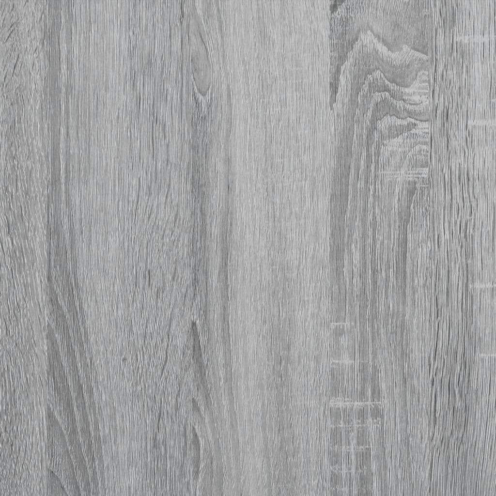 Meuble TV Bas Gris Clair Effet Bois - 180 cm-Mon Meuble TV-Chêne fumé-1-8