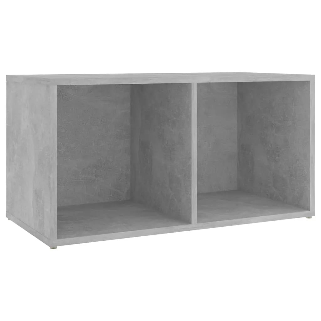 Meuble TV Bas Gris Effet Béton - 72 cm-Mon Meuble TV-36.5 cm-72 cm-1-2