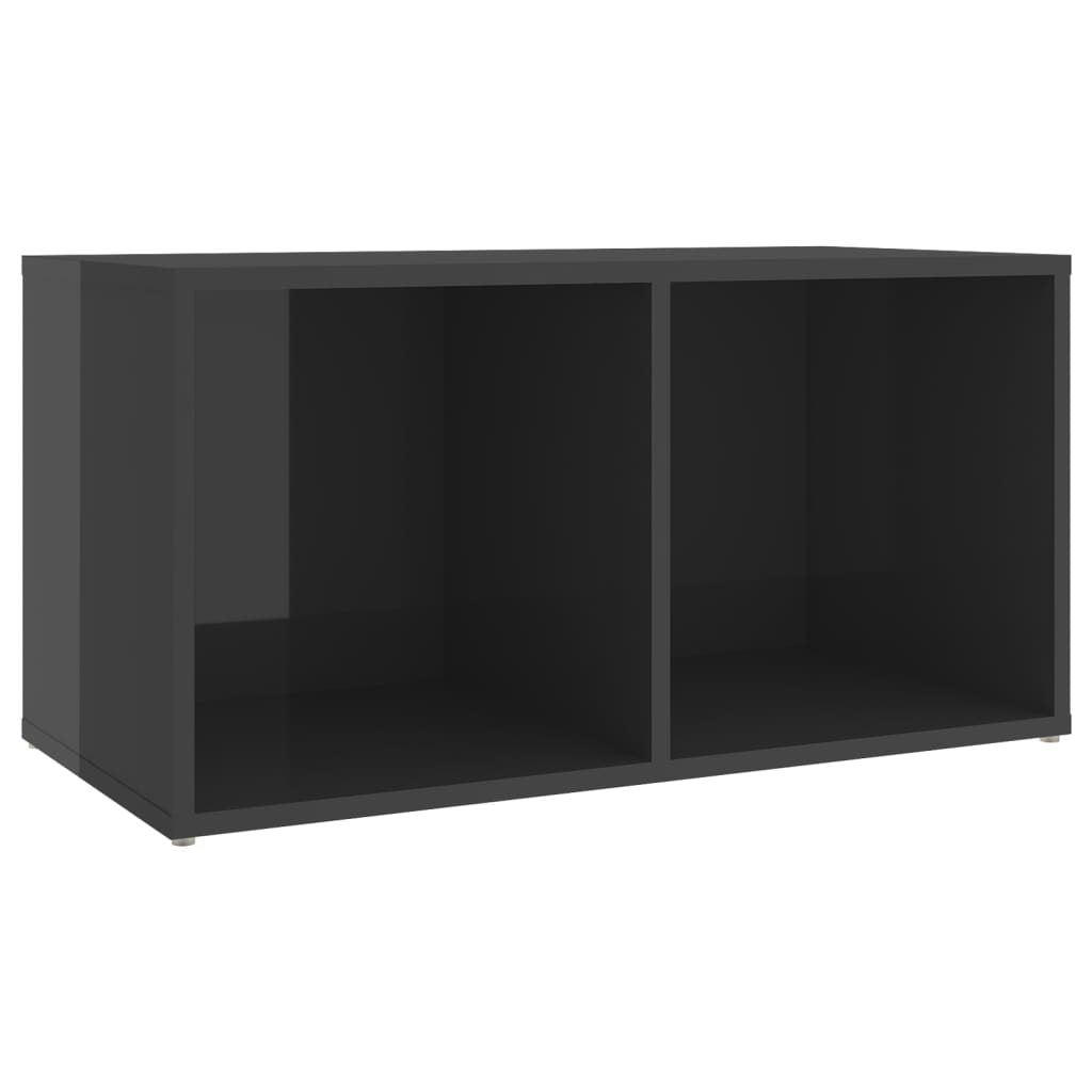 Meuble TV Bas Gris Foncé - 2 Pièces-Mon Meuble TV-4