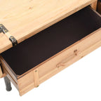 Meuble TV Bas Industriel en Sapin Massif - 120 cm-Mon Meuble TV-110 cm-1-6