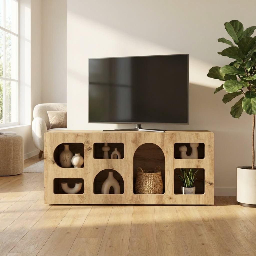 meuble-tv-bas-moderne-en-chene-artisanal-100-cm-decor