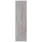 Meuble TV Bas Suspendu Effet Sonoma Gris - 3 Pièces-Mon Meuble TV-Chêne noir-80 cm-4-8