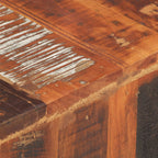 Meuble TV Bas Vintage en Bois de Récupération - 110 cm-Mon Meuble TV-4