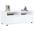 Meuble TV Blanc - 100 cm de Longueur-Mon Meuble TV-Blanc-3