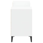 Meuble TV Blanc et Métal - 160 cm-Mon Meuble TV-Sonoma gris-1-7