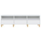 Meuble TV Blanc et Pieds en Eucalyptus - 150 cm-Mon Meuble TV-150 cm-1-30 cm-6