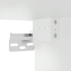 Meuble TV Blanc LED Mural - 30 cm-Mon Meuble TV-30 cm-30 cm-1-12