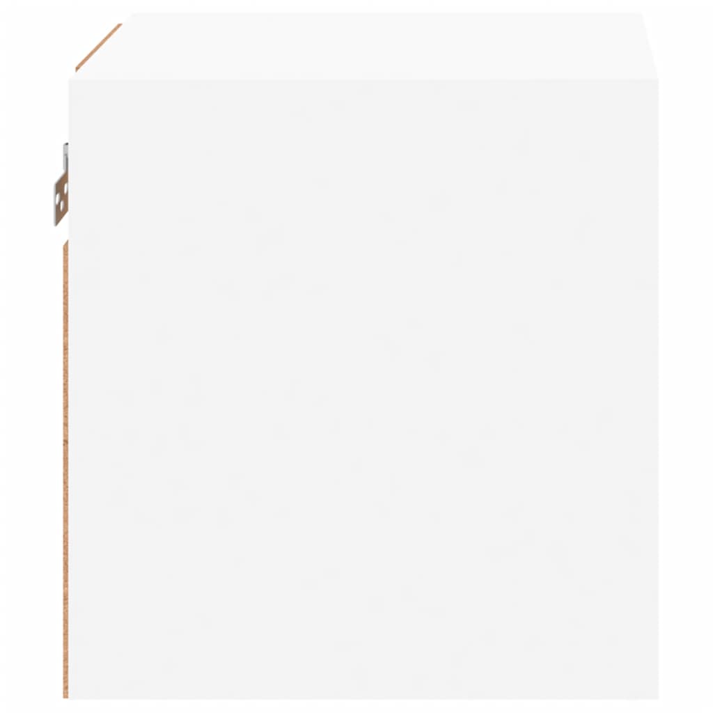 Meuble TV Blanc LED Mural - 30 cm-Mon Meuble TV-30 cm-30 cm-1-9