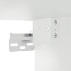 Meuble TV Blanc Mat et Bois - 2 Pièces-Mon Meuble TV-Chêne fumé-2-40 x 34.5 x 60 cm-10
