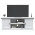 Meuble TV Blanc Naturel en Bois d'Ingénierie - 110 cm-Mon Meuble TV-1