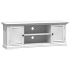 Meuble TV Blanc Naturel en Bois d'Ingénierie - 110 cm-Mon Meuble TV-2