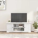 Meuble TV Blanc Naturel en Bois d'Ingénierie - 110 cm-Mon Meuble TV-3