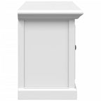 Meuble TV Blanc Naturel en Bois d'Ingénierie - 110 cm-Mon Meuble TV-6