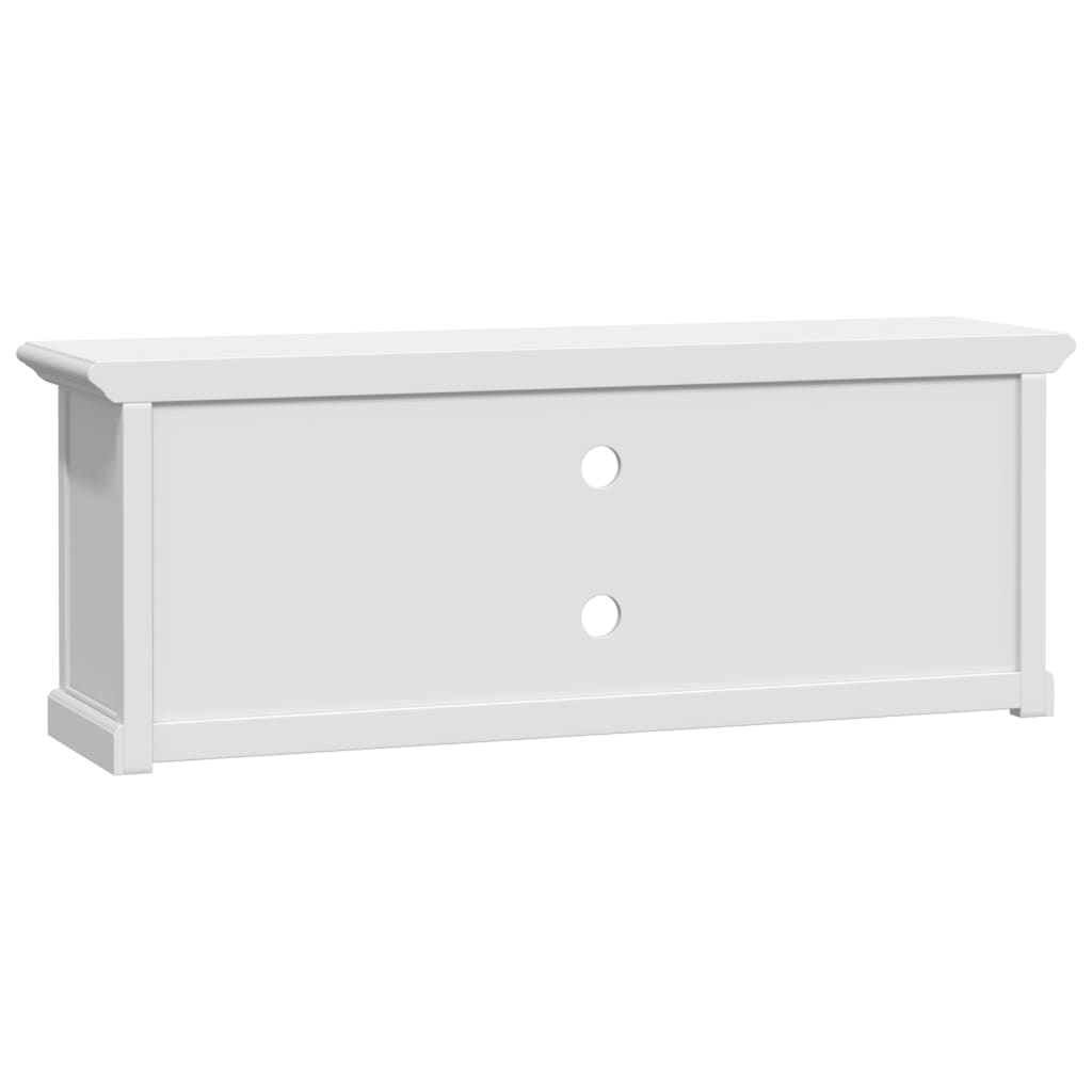 Meuble TV Blanc Naturel en Bois d'Ingénierie - 110 cm-Mon Meuble TV-7