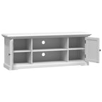 Meuble TV Blanc Naturel en Bois d'Ingénierie - 110 cm-Mon Meuble TV-8