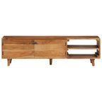 Meuble TV Bois Ancien en Acacia Massif - 140 cm-Mon Meuble TV-2