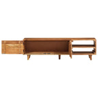 Meuble TV Bois Ancien en Acacia Massif - 140 cm-Mon Meuble TV-4