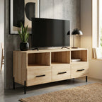 meuble-tv-bois-beige-effet-chene-et-metal-102-cm-decor