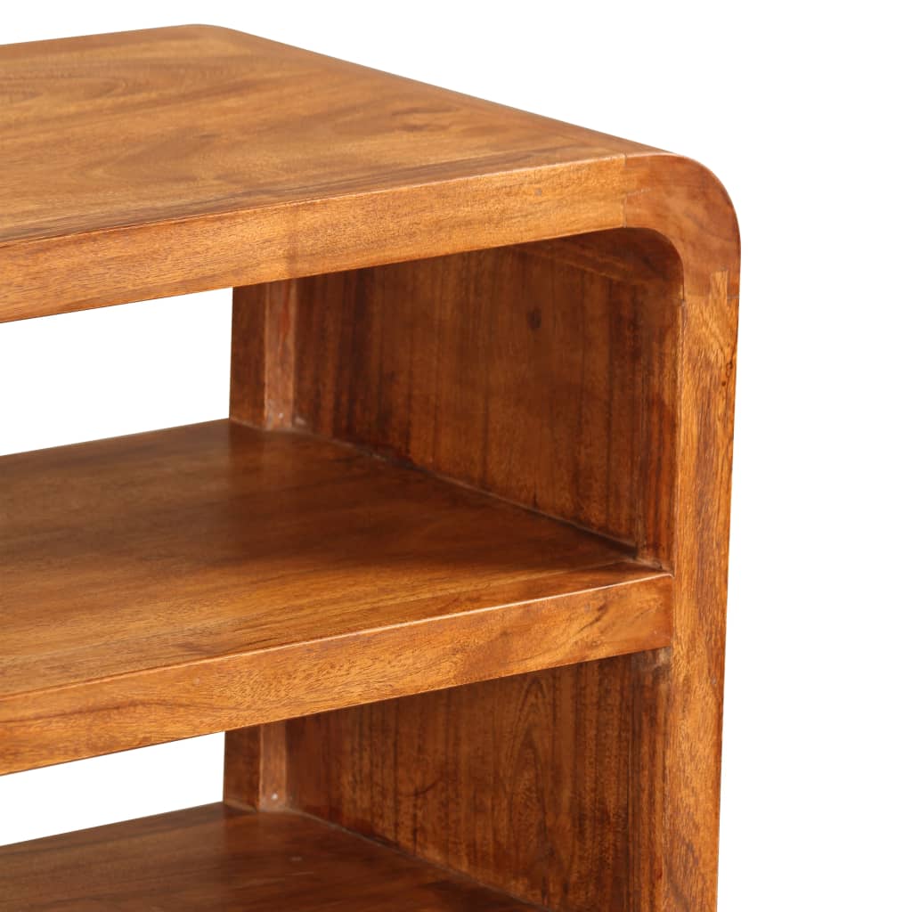 Meuble TV Bois Brut en Acacia Massif - 90 cm-Mon Meuble TV-9