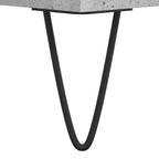Meuble TV Bois et Fer Industriel Effet Béton - 102 cm-Mon Meuble TV-Chêne fumé-1-10