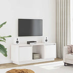 Meuble TV Bois et Gris Anthracite en Pin - 74 cm-Mon Meuble TV-Blanc-1-13