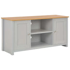 Meuble TV Bois et Gris Finition Naturelle - 120 cm-Mon Meuble TV-120 cm-1-1