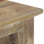 Meuble TV Bois Gris Vieilli en Manguier - 110 cm-Mon Meuble TV-6
