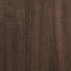 Meuble TV Bois Marron Suspendu Effet Chêne - 80 cm-Mon Meuble TV-Chêne marron-60 cm-9