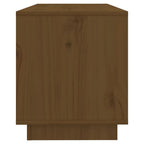 Meuble TV Bois Massif Vintage en Pin - 74 cm-Mon Meuble TV-marron miel-1-5