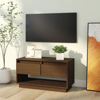 Meuble TV Bois Massif Vintage en Pin - 74 cm-Mon Meuble TV-marron miel-1-8