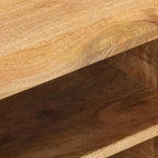 Meuble TV Bois Naturel Clair en Manguier - 116 cm-Mon Meuble TV-6