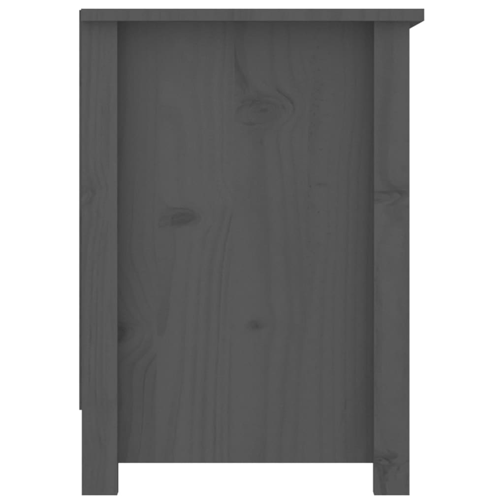 Meuble TV Bois Naturel Design en Pin Massif - 103 cm-Mon Meuble TV-Naturel-1-5