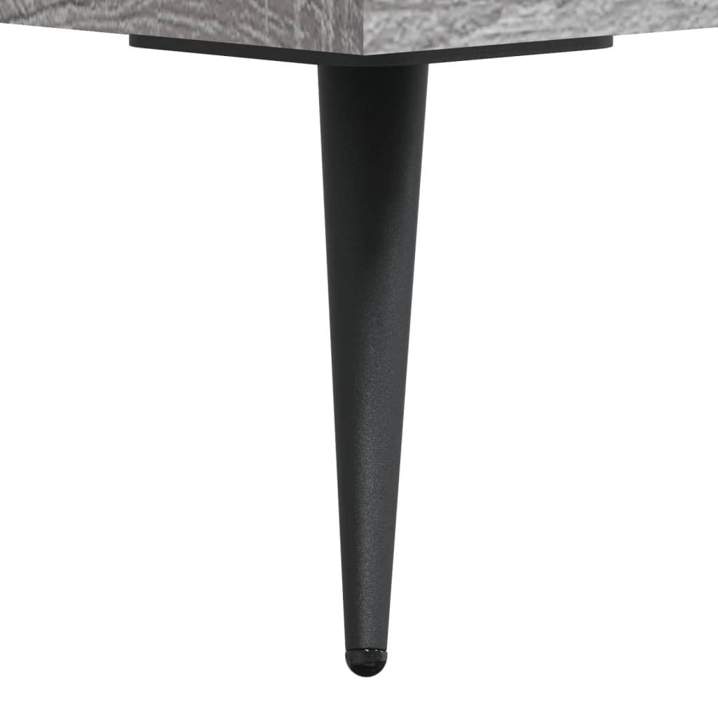 Meuble TV Bois Pas Cher Effet Sonoma Gris - 80 cm-Mon Meuble TV-Gris béton-1-10