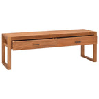 Meuble TV Bois Scandinave en Teck - 140 cm-Mon Meuble TV-100 cm-1-2