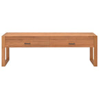 Meuble TV Bois Scandinave en Teck - 140 cm-Mon Meuble TV-100 cm-1-3