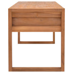Meuble TV Bois Scandinave en Teck - 140 cm-Mon Meuble TV-100 cm-1-4