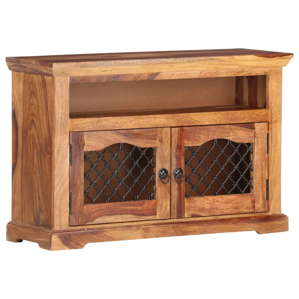 Meuble TV Bois Vintage en Palissandre - 90 cm-Mon Meuble TV-1