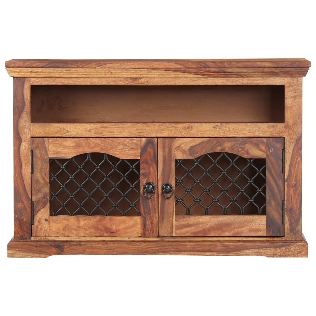 Meuble TV Bois Vintage en Palissandre - 90 cm-Mon Meuble TV-2