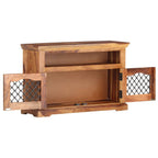 Meuble TV Bois Vintage en Palissandre - 90 cm-Mon Meuble TV-3