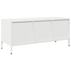 Meuble TV Casier Métallique Blanc - 101,5 cm-Mon Meuble TV-Blanc-68 cm-7