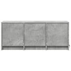 Meuble TV Design Bas Effet Béton avec LED - 97 cm-Mon Meuble TV-6