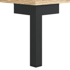 Meuble TV Design Bois Clair Effet Chêne et Métal - 102 cm-Mon Meuble TV-Chêne marron-1-10