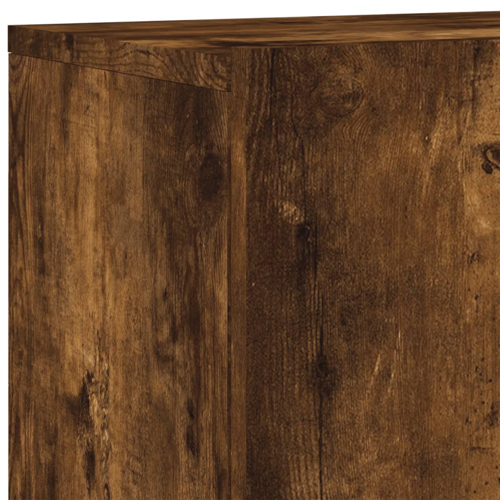 Meuble TV Design Brun Effet Chêne Fumé - 5 Pièces-Mon Meuble TV-Chêne sonoma-1-10