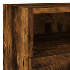 Meuble TV Design Brun Effet Chêne Fumé - 5 Pièces-Mon Meuble TV-Chêne sonoma-1-11