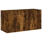 Meuble TV Design Brun Effet Chêne Fumé - 5 Pièces-Mon Meuble TV-Chêne sonoma-1-7