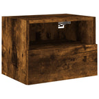 Meuble TV Design Brun Effet Chêne Fumé - 5 Pièces-Mon Meuble TV-Chêne sonoma-1-9